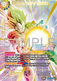 SSB Vegeta, Power of Conviction (Serial Numbered) - History of Z - Dragon Ball Super: Masters card