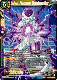 Frieza, Fearsome Transformation - History of Z - Dragon Ball Super: Masters card