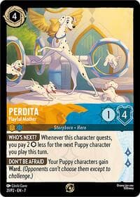 Perdita - Playful Mother - Disney Lorcana Promo Cards - Disney Lorcana card