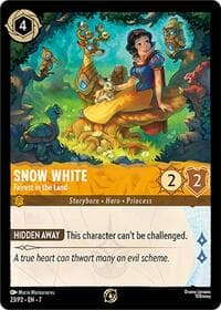 Snow White - Fairest in the Land - Disney Lorcana Promo Cards - Disney Lorcana card