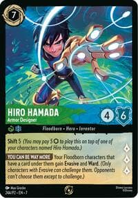 Hiro Hamada - Armor Designer (Store Championship Participant) - Disney Lorcana Promo Cards - Disney Lorcana card