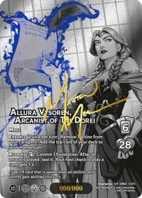 Allura Vysoren, Arcanist of Tal'Dorei (Serial Numbered) - Critical Role: Heroes of Exandria - UniVersus card