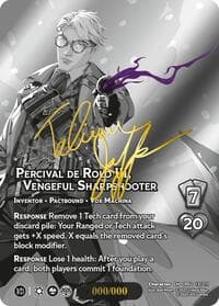 Percival de Rolo III, Vengeful Sharpshooter (Serial Numbered) - Critical Role: Heroes of Exandria - UniVersus card