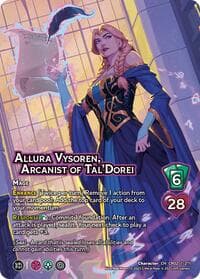 Allura Vysoren, Arcanist of Tal'Dorei - Critical Role: Heroes of Exandria - UniVersus card