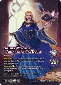 Allura Vysoren, Arcanist of Tal'Dorei (Alternate Art) - Critical Role: Heroes of Exandria - UniVersus card