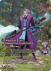 Caduceus Clay, Insightful Caretaker (Alternate Art) - Critical Role: Heroes of Exandria - UniVersus card