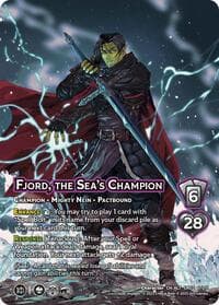 Fjord, the Sea's Champion (Alternate Art) - Critical Role: Heroes of Exandria - UniVersus card