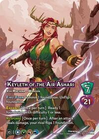 Keyleth of the Air Ashari - Critical Role: Heroes of Exandria - UniVersus card