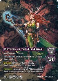 Keyleth of the Air Ashari (Alternate Art) - Critical Role: Heroes of Exandria - UniVersus card