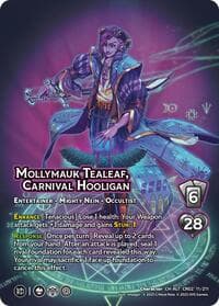Mollymauk Tealeaf, Carnival Hooligan (Alternate Art) - Critical Role: Heroes of Exandria - UniVersus card