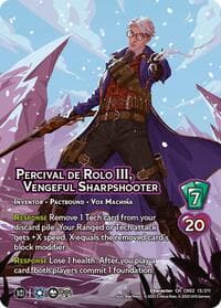 Percival de Rolo III, Vengeful Sharpshooter - Critical Role: Heroes of Exandria - UniVersus card