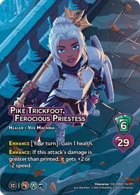 Pike Trickfoot, Ferocious Priestess - Critical Role: Heroes of Exandria - UniVersus card