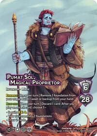 Pumat Sol, Magical Proprietor (Alternate Art) - Critical Role: Heroes of Exandria - UniVersus card