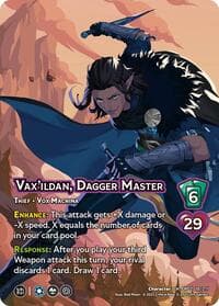 Vax'ildan, Dagger Master - Critical Role: Heroes of Exandria - UniVersus card