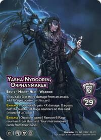 Yasha Nydoorin, Orphanmaker (Alternate Art) - Critical Role: Heroes of Exandria - UniVersus card