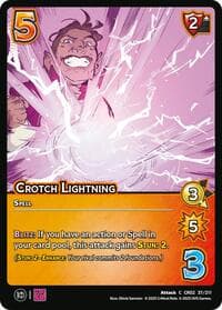 Crotch Lightning - Critical Role: Heroes of Exandria - UniVersus card