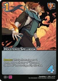 Holstered Spellbook - Critical Role: Heroes of Exandria - UniVersus card