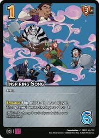 Inspiring Song - Critical Role: Heroes of Exandria - UniVersus card