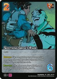 Soothing Grog's Rage - Critical Role: Heroes of Exandria - UniVersus card