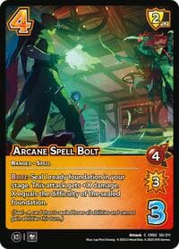 Arcane Spell Bolt - Critical Role: Heroes of Exandria - UniVersus card
