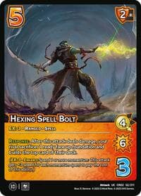 Hexing Spell Bolt - Critical Role: Heroes of Exandria - UniVersus card