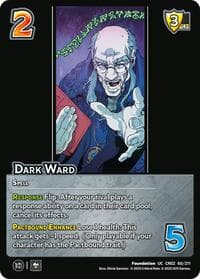 Dark Ward - Critical Role: Heroes of Exandria - UniVersus card