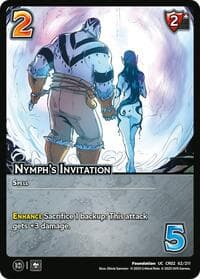 Nymph's Invitation - Critical Role: Heroes of Exandria - UniVersus card