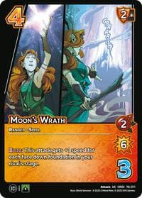 Moon's Wrath - Critical Role: Heroes of Exandria - UniVersus card