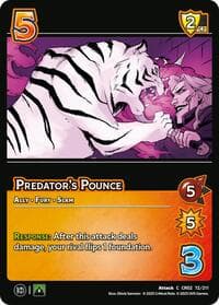Predator's Pounce - Critical Role: Heroes of Exandria - UniVersus card