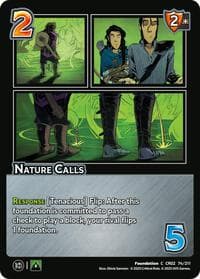 Nature Calls - Critical Role: Heroes of Exandria - UniVersus card