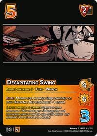 Decapitating Swing - Critical Role: Heroes of Exandria - UniVersus card