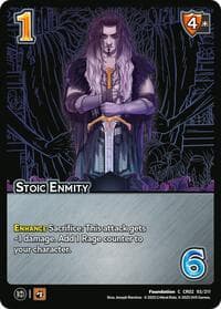 Stoic Enmity - Critical Role: Heroes of Exandria - UniVersus card