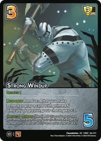 Strong Windup - Critical Role: Heroes of Exandria - UniVersus card