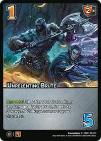 Unrelenting Brute - Critical Role: Heroes of Exandria - UniVersus card