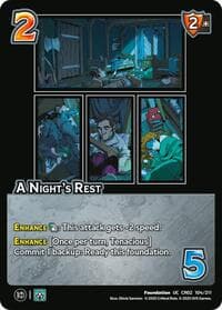 A Night's Rest - Critical Role: Heroes of Exandria - UniVersus card