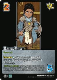 Battle Priest - Critical Role: Heroes of Exandria - UniVersus card