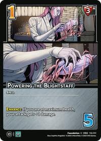 Powering the Blightstaff - Critical Role: Heroes of Exandria - UniVersus card