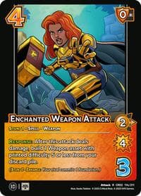 Enchanted Weapon Attack - Critical Role: Heroes of Exandria - UniVersus card