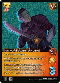 Fathom-Blade Binding - Critical Role: Heroes of Exandria - UniVersus card