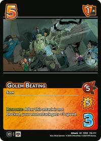 Golem Beating - Critical Role: Heroes of Exandria - UniVersus card