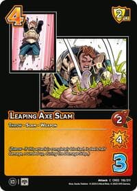 Leaping Axe Slam - Critical Role: Heroes of Exandria - UniVersus card