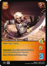 Lightning Blade - Critical Role: Heroes of Exandria - UniVersus card