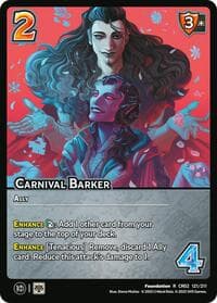 Carnival Barker - Critical Role: Heroes of Exandria - UniVersus card