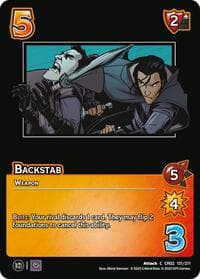 Backstab - Critical Role: Heroes of Exandria - UniVersus card