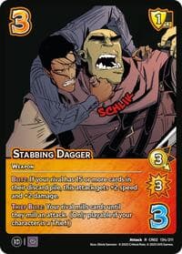 Stabbing Dagger - Critical Role: Heroes of Exandria - UniVersus card