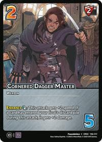 Cornered Dagger Master - Critical Role: Heroes of Exandria - UniVersus card