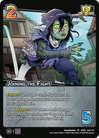 Joining the Fight - Critical Role: Heroes of Exandria - UniVersus card