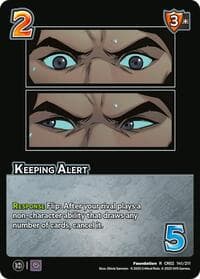 Keeping Alert - Critical Role: Heroes of Exandria - UniVersus card