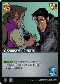 Scoundrel's Insight - Critical Role: Heroes of Exandria - UniVersus card