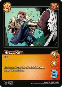 Heavy Kick - Critical Role: Heroes of Exandria - UniVersus card